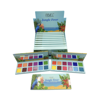 PALETA DE SOMBRAS - JUNGLE FEVER - 12 COLORES