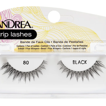 PESTAÑAS STRIP LASHES #80 BLACK