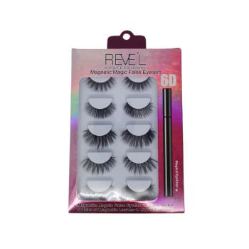 SET 5 PESTAÑAS DELINEADOR PINZA